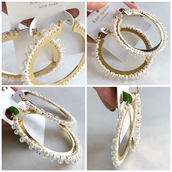 Kate Spade Wrap It Up Hoop Earrings - Picture 6 of 8